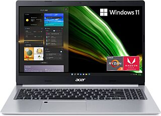 Acer Aspire 5 A515-46-R3UB | 15.6" Full HD IPS Display | AMD Ryzen 3 3350U Quad-Core Mobile Processor | 4GB DDR4 | 128GB NVMe SSD | WiFi 6 | Backlit KB | FPR | Amazon Alexa | Windows 11 Home in S mode 01