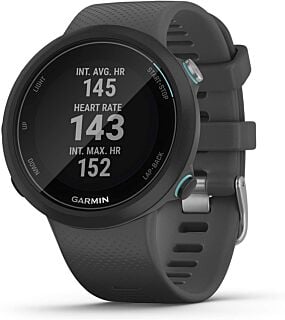 Garmin Swim 2, GPS Swimming Smartwatch for Pool and Open Water, Underwater Heart Rate, Records Distance, Pace, Stroke Count and Type, Slate Gray 01