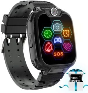 Smart Watch for Kids - Kids Smartwatch Boys Girls Kids Smart Watches with Call Camera 7 Children Learning Games Alarm Clock Music Player Calculator for 4-12 Years Kids Electronic Learning Toys 01