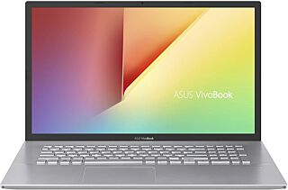 ASUS VivoBook 17 S712 Thin and Light Laptop, 17.3” FHD Display, AMD Ryzen 3 3250U CPU, 8GB RAM, 128GB SSD + 1TB HDD, Windows 10 Home, Transparent Silver, S712DA-DB36 01