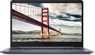 ASUS Laptop L406 Thin and Light Laptop, 14� HD Display, Intel Celeron N4000 Processor, 4GB RAM, 64GB eMMC Storage, Wi-Fi 5, Windows 10 S, Slate Gray, L406MA-WH02 (Renewed) 02
