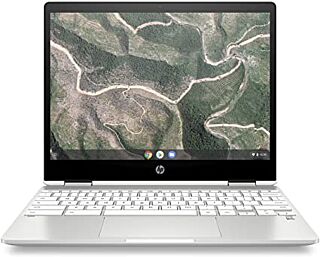 HP Chromebook X360 12-Inch HD+ Touchscreen Laptop, Intel Celeron N4000, 4. GB SDRAM, 32 GB eMMC, Chrome (12b-ca0010nr, Ceramic White) 02
