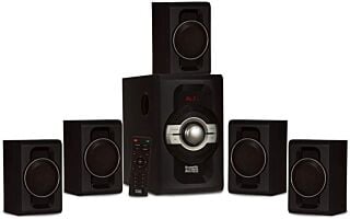 Acoustic Audio by Goldwood AA5240 Home Theater 5.1 Bluetooth Speaker System with USB and SD Inputs, Black 02